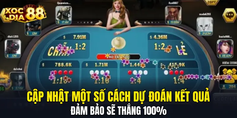 Cập nhật một số cách dự đoán kết quả đảm bảo sẽ thắng 100% Cập nhật một số cách dự đoán kết quả đảm bảo sẽ thắng 100%